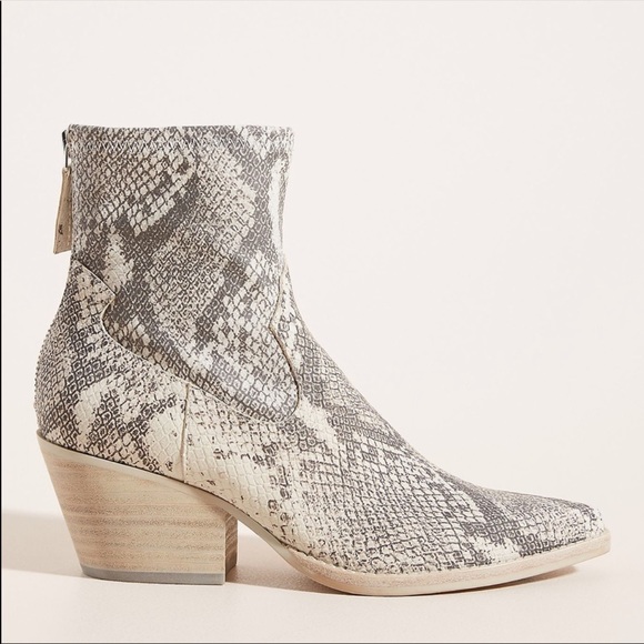 Dolce vita shanta western sock python boots - Picture 2 of 9